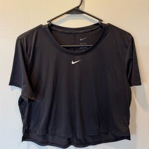 Nike Women's Black Crop Top
